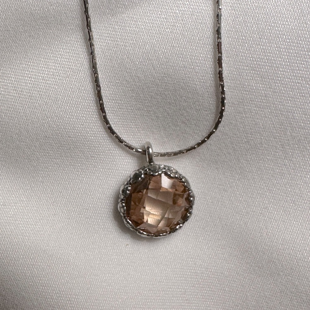 Sterling silver necklace